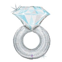 Шар фигура Бриллиантовое кольцо
